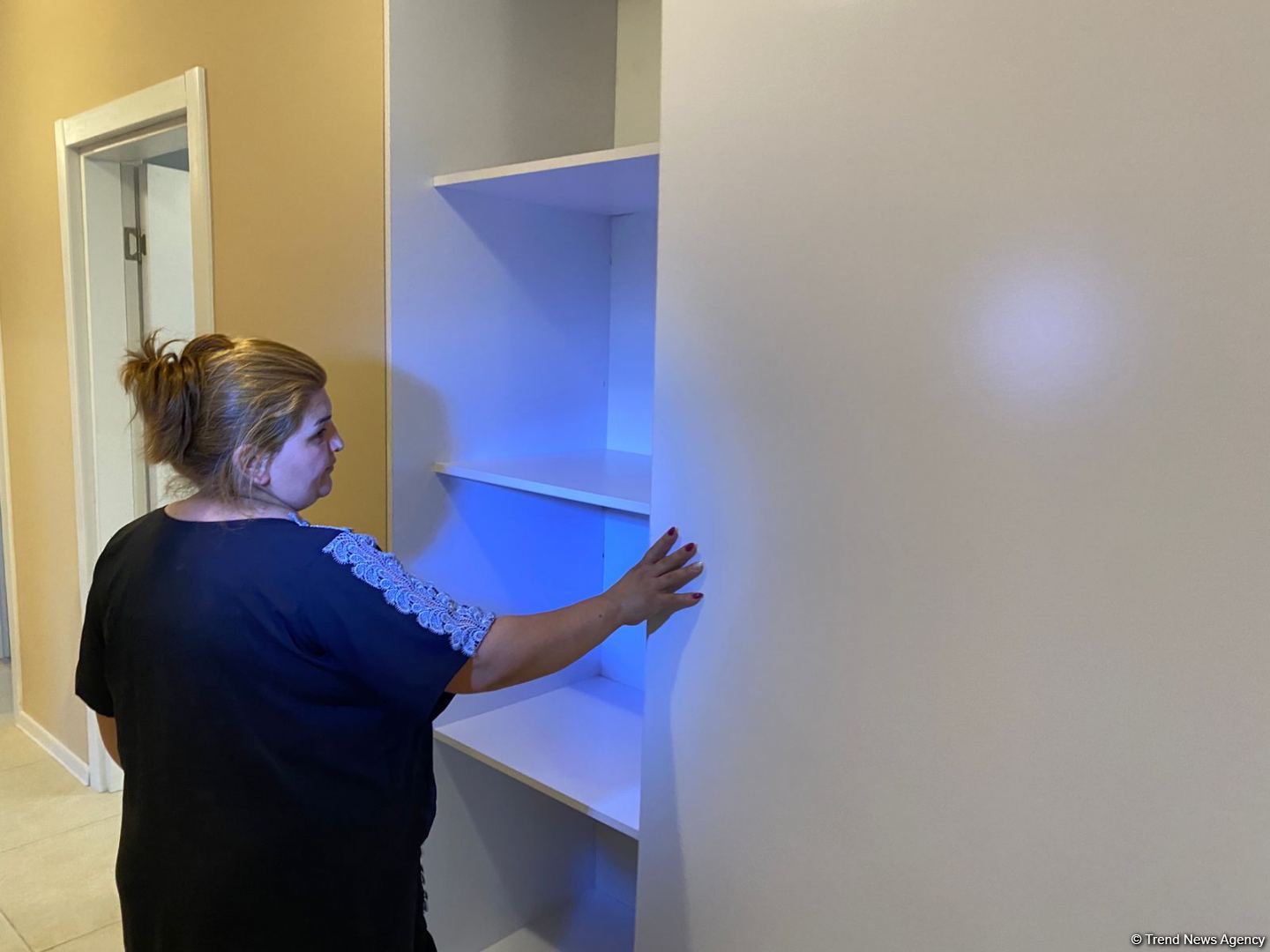 Residents of Azerbaijani Aghali village receive keys to their houses (PHOTO)