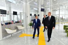 Президент Ильхам Алиев принял участие в открытии Сумгайытского регионального центра «ASAN xidmət» номер 2 (ФОТО/ВИДЕО)