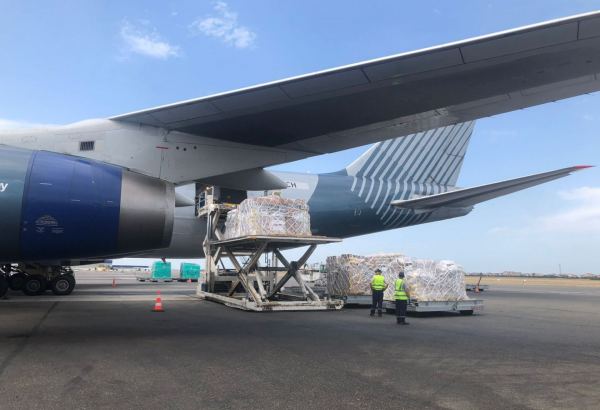 Azerbaijan's Baku, Ganja send another batch of humanitarian aid to Ukraine (PHOTO/VIDEO)