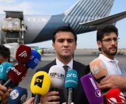 Из Баку и Гянджи отправлена очередная партия гумпомощи в Украину (ФОТО/ВИДЕО)