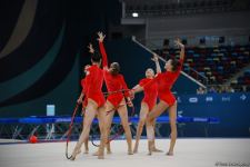 Final training of Azerbaijani gymnasts before Islamic Solidarity Games takes place in Baku (PHOTO)