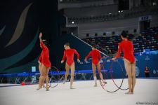 Final training of Azerbaijani gymnasts before Islamic Solidarity Games takes place in Baku (PHOTO)