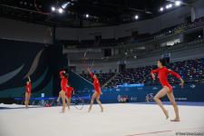 Final training of Azerbaijani gymnasts before Islamic Solidarity Games takes place in Baku (PHOTO)