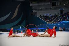 Final training of Azerbaijani gymnasts before Islamic Solidarity Games takes place in Baku (PHOTO)