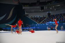 Final training of Azerbaijani gymnasts before Islamic Solidarity Games takes place in Baku (PHOTO)