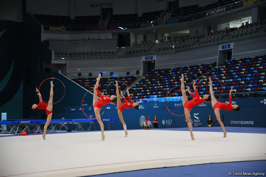 Final training of Azerbaijani gymnasts before Islamic Solidarity Games takes place in Baku (PHOTO)