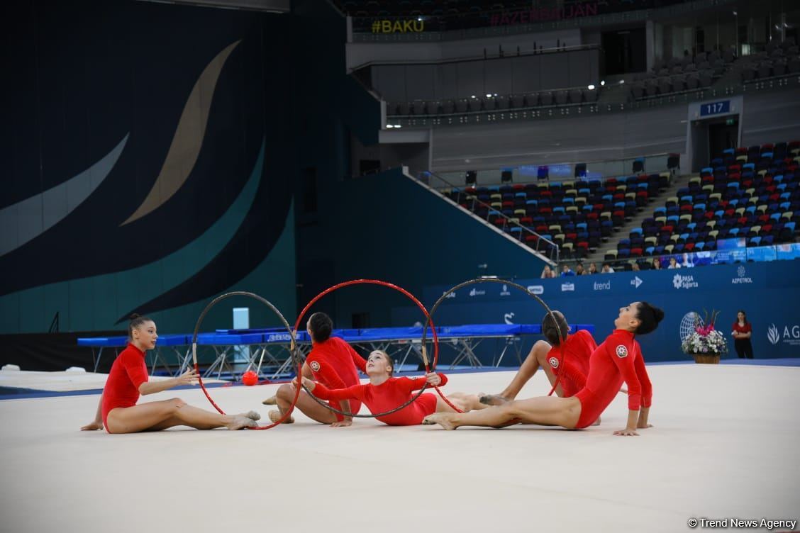 Final training of Azerbaijani gymnasts before Islamic Solidarity Games takes place in Baku (PHOTO)
