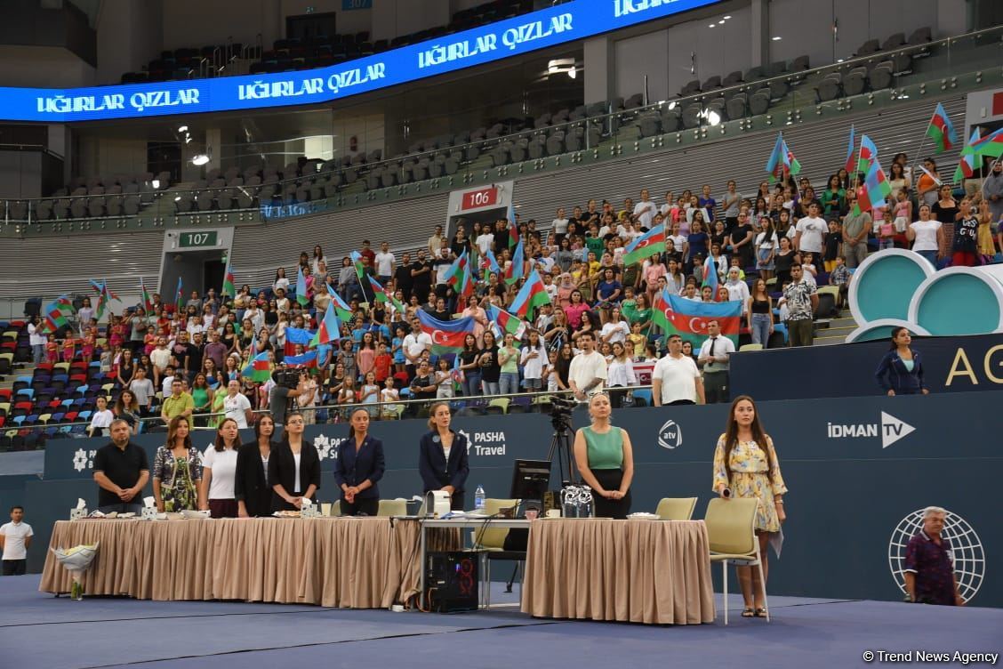 Final training of Azerbaijani gymnasts before Islamic Solidarity Games takes place in Baku (PHOTO)