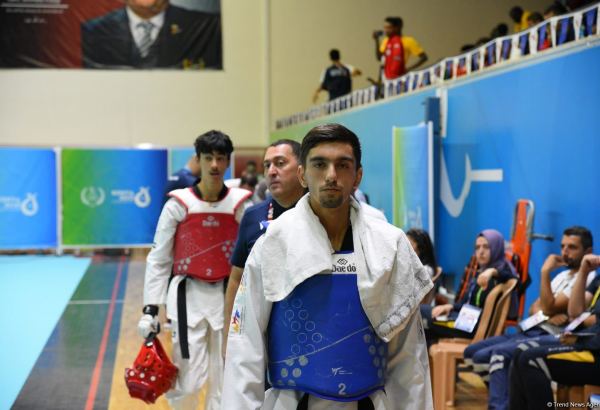Azerbaijani taekwondo fighter enters next round of Islamic Solidarity Games after win (PHOTO/VIDEO)