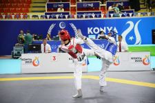 Азербайджанский тхэквондист прошел в следующий этап соревнований V Игр исламской солидарности (ФОТО/ВИДЕО)