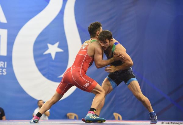 Azerbaijani Greco-Roman wrestler wins silver medal at V Islamic Solidarity Games (PHOTO)