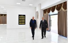 Президент Ильхам Алиев принял участие в открытии Центра юных умельцев и Музея государственных символов в Агсу (ФОТО/ВИДЕО)