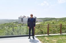 Президент Ильхам Алиев и Первая леди Мехрибан Алиева приняли участие в открытии отеля Basqal Resort & Spa в Исмаиллы (ФОТО/ВИДЕО)