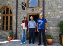 Первая леди Мехрибан Алиева нанесла узор на кялагаи в Басгале (ФОТО/ВИДЕО)