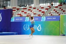 Азербайджанские гимнасты вышли в финал V Игр исламской солидарности (ФОТО)