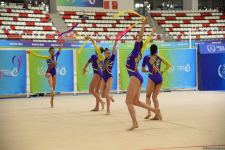 Ярко и захватывающе - групповая команда Азербайджана по художественной гимнастике выступает на Исламиаде (ФОТО)