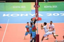 Азербайджанская мужская сборная по волейболу выиграла сборную Марокко на Исламиаде (ФОТО)