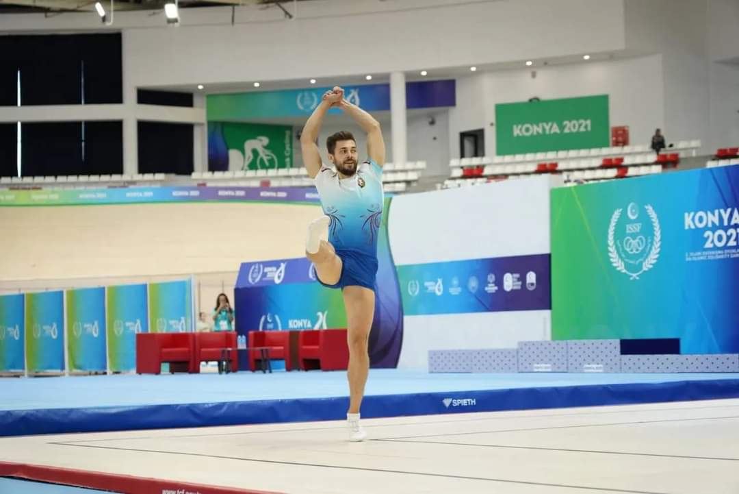 Азербайджанские гимнасты вышли в финал V Игр исламской солидарности (ФОТО)