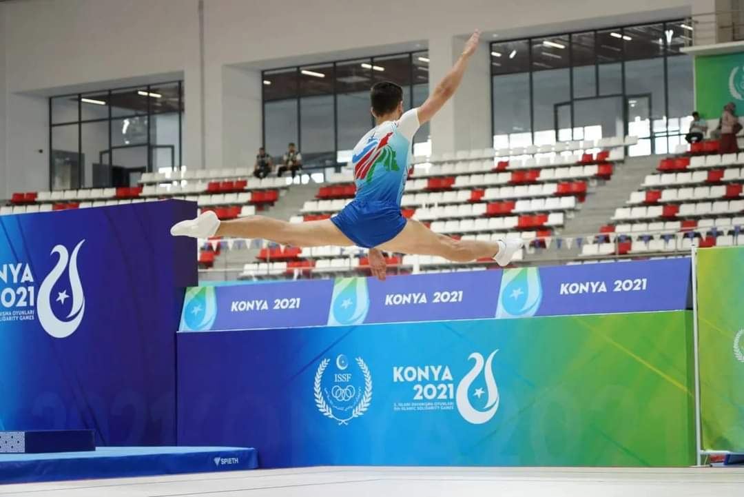 Азербайджанские гимнасты вышли в финал V Игр исламской солидарности (ФОТО)