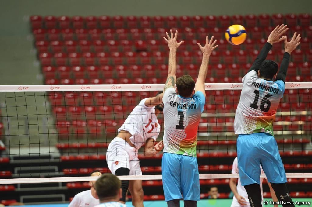 Азербайджанская мужская сборная по волейболу выиграла сборную Марокко на Исламиаде (ФОТО)