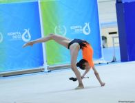 Зохра Агамирова завоевала золотую медаль в упражнении с булавами (ФОТО)