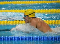 Азербайджанские спортсмены по плаванию вышли в финал V Игр Исламской солидарности (ФОТО)