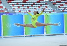 Зохра Агамирова завоевала золотую медаль в упражнении с булавами (ФОТО)