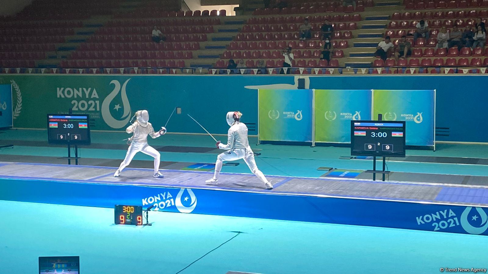 Азербайджанская спортсменка по фехтованию на саблях вышла в финал Исламиады (ФОТО)