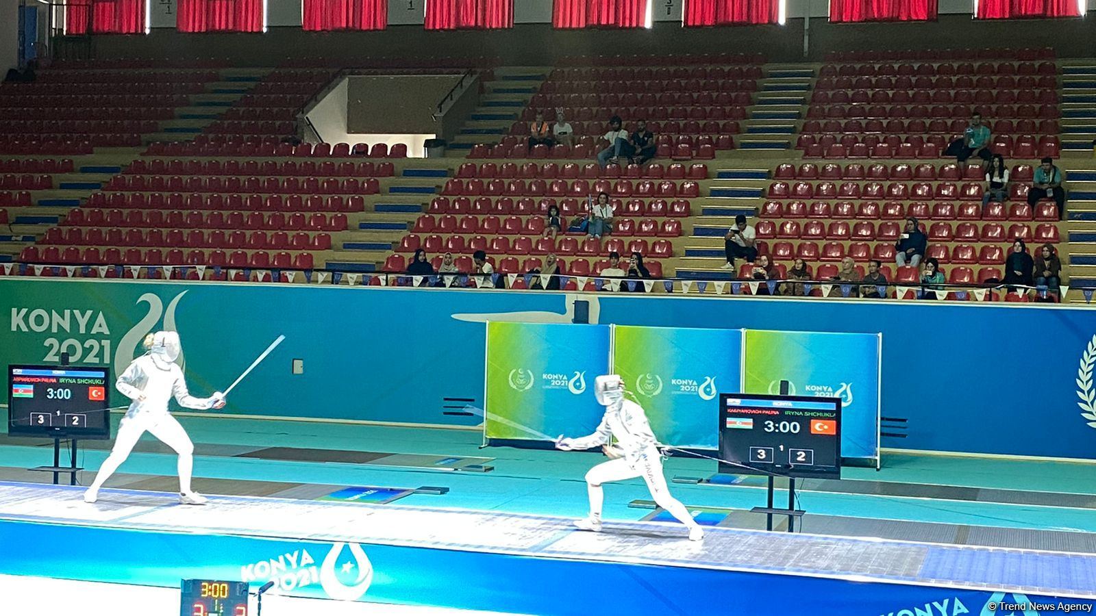 Азербайджанская спортсменка по фехтованию на саблях выиграла серебряную медаль Исламиады (ФОТО)