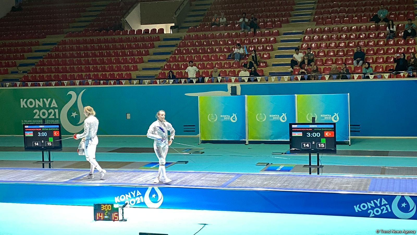 Азербайджанская спортсменка по фехтованию на саблях выиграла серебряную медаль Исламиады (ФОТО)