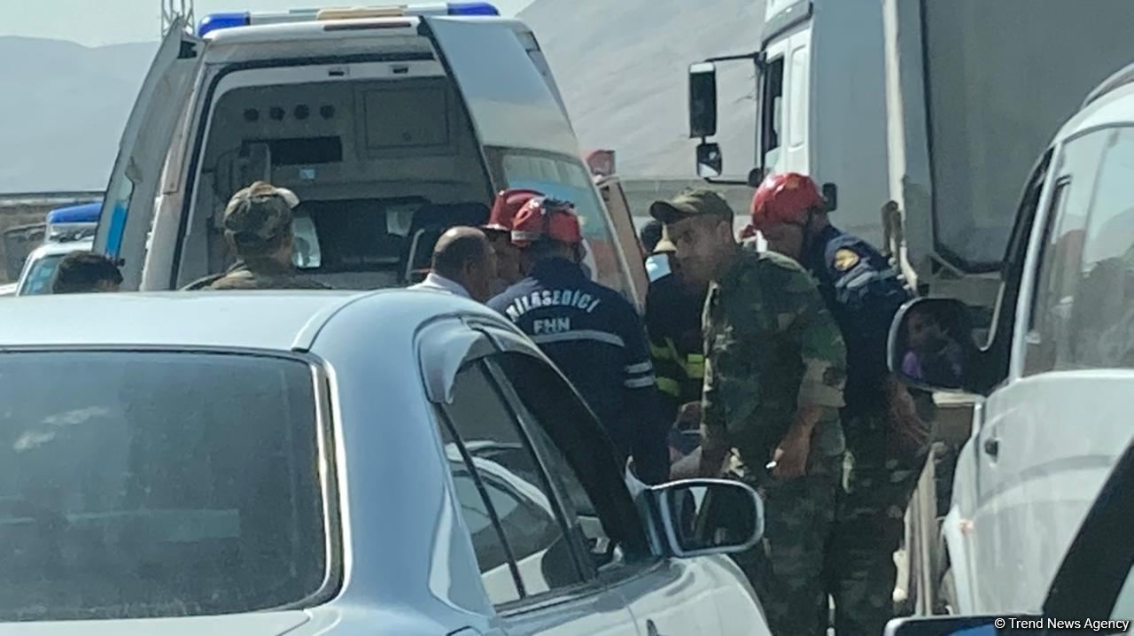 На трассе Баку-Губа произошло ДТП (ФОТО)
