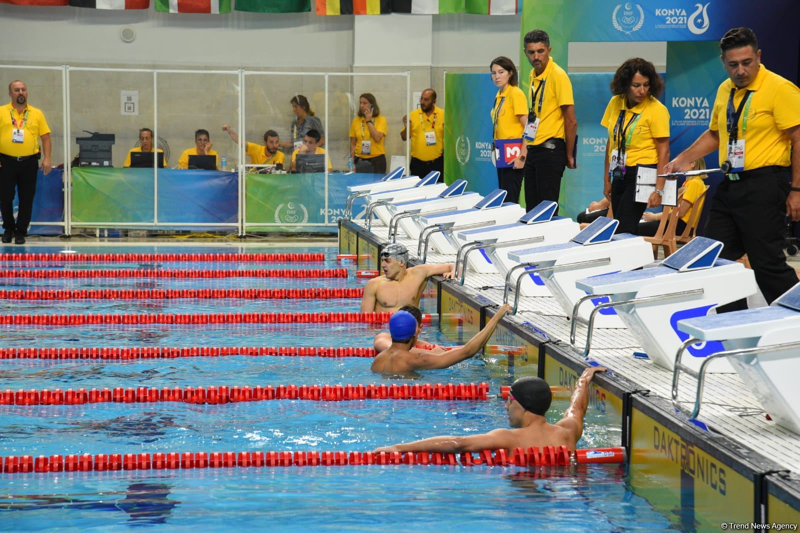 Азербайджанские спортсмены по плаванию вышли в финал V Игр Исламской солидарности (ФОТО)