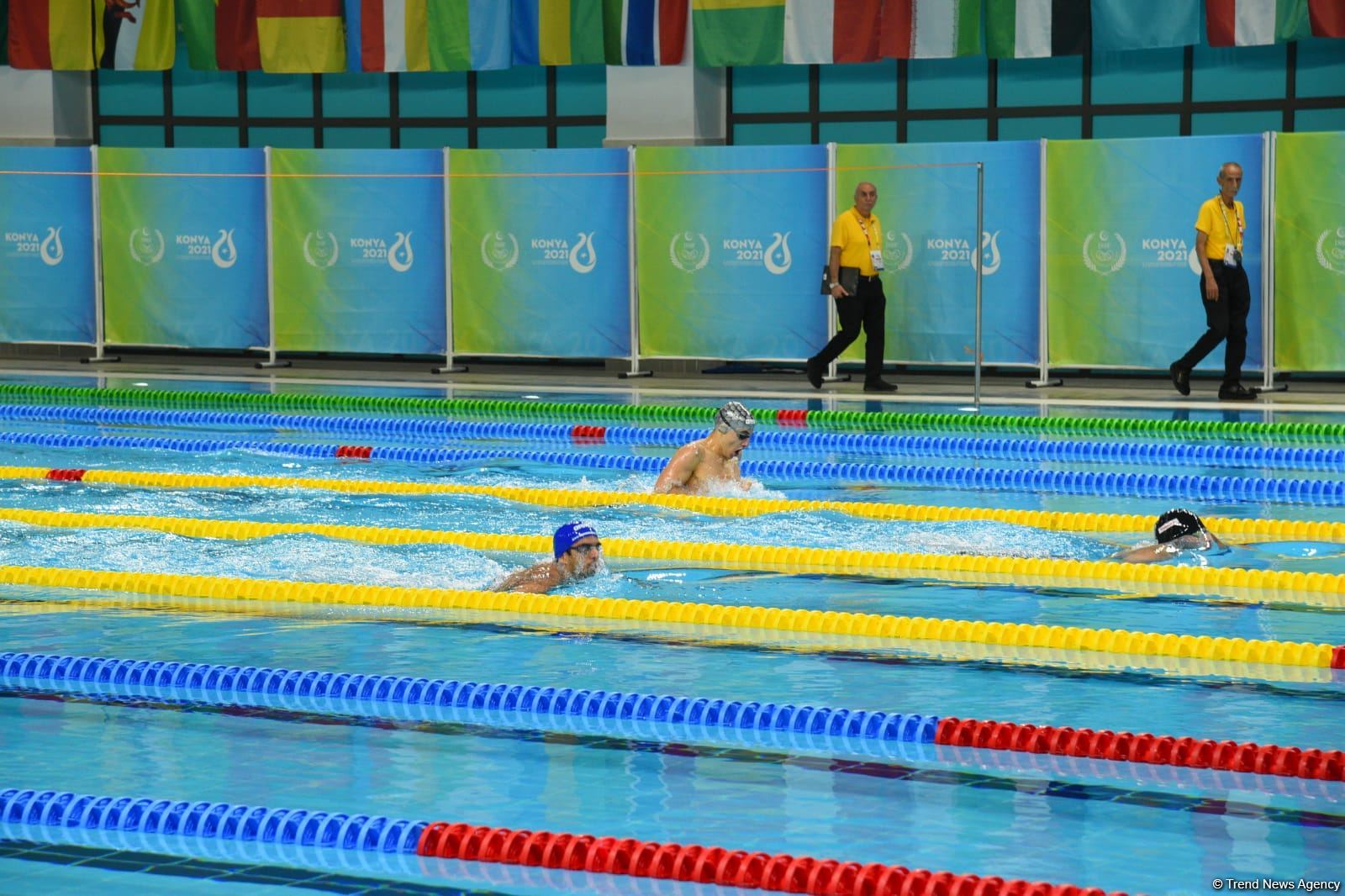 Азербайджанские спортсмены по плаванию вышли в финал V Игр Исламской солидарности (ФОТО)