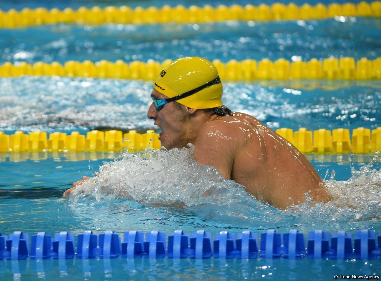Азербайджанские спортсмены по плаванию вышли в финал V Игр Исламской солидарности (ФОТО)