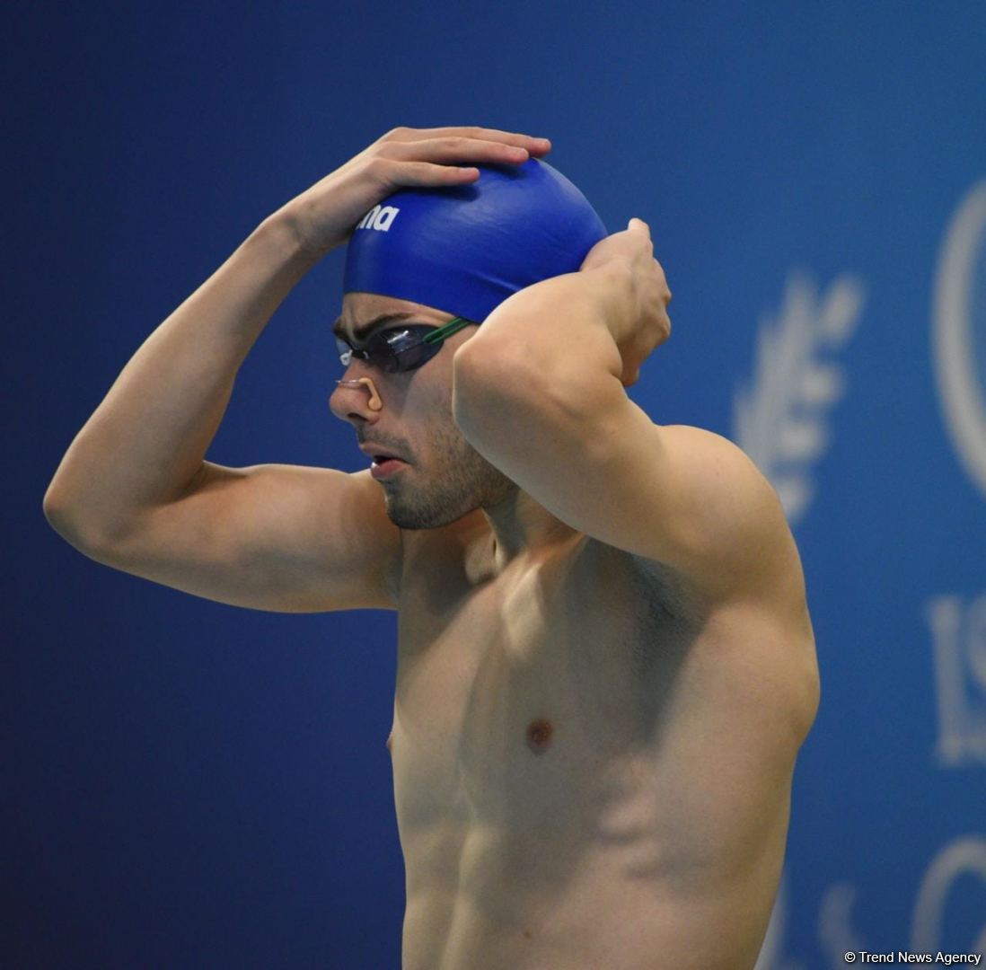 Азербайджанские спортсмены по плаванию вышли в финал V Игр Исламской солидарности (ФОТО)