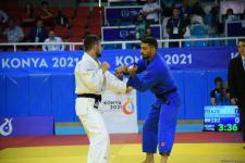 Азербайджанский дзюдоист прошел в полуфинал V Игр Исламской солидарности (ФОТО)