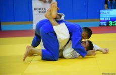 Азербайджанский дзюдоист прошел в полуфинал V Игр Исламской солидарности (ФОТО)