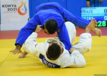 Азербайджанский дзюдоист прошел в полуфинал V Игр Исламской солидарности (ФОТО)