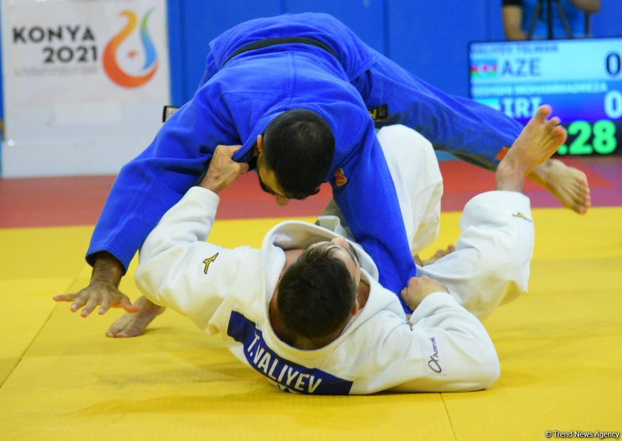 Азербайджанский дзюдоист прошел в полуфинал V Игр Исламской солидарности (ФОТО)