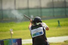 Азербайджанские спортсмены вышли в финал соревнований по стендовой стрельбе на Исламиаде (ФОТО)