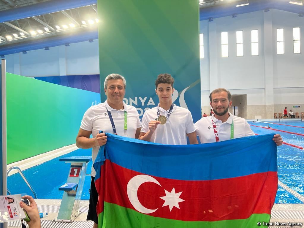 Азербайджанский пловец завоевал "золото" V Игр исламской солидарности (ФОТО/ВИДЕО)