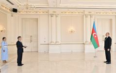 Президент Ильхам Алиев принял верительные грамоты нового посла Монголии (ФОТО/ВИДЕО)