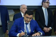 Protocol of first meeting of Kazakh-Azerbaijani Business Council signed (PHOTO)