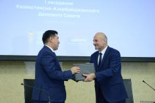 Protocol of first meeting of Kazakh-Azerbaijani Business Council signed (PHOTO)