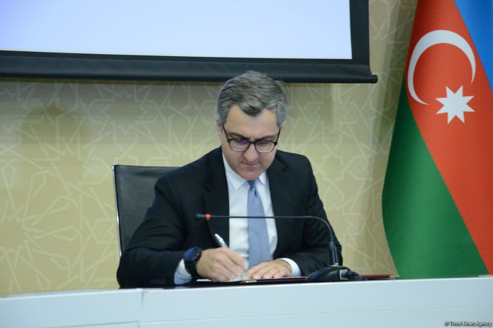 Protocol of first meeting of Kazakh-Azerbaijani Business Council signed (PHOTO)