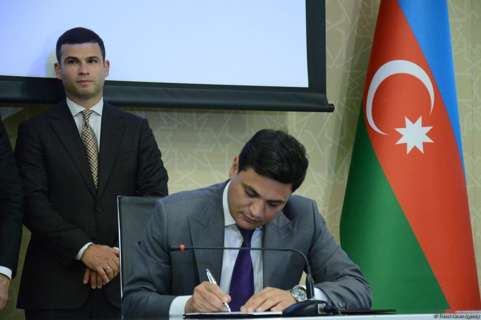 Protocol of first meeting of Kazakh-Azerbaijani Business Council signed (PHOTO)