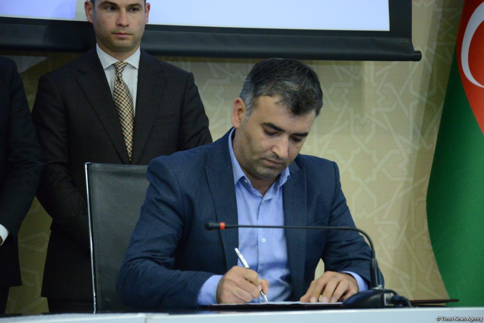 Protocol of first meeting of Kazakh-Azerbaijani Business Council signed (PHOTO)