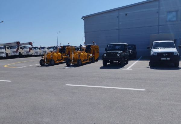 Azerbaijan purchases new equipment for road infrastructure in Karabakh and East Zangazur (PHOTO)