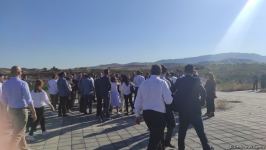 Представители дипкорпуса осмотрели разрушенный старый центр города Физули (ФОТО)