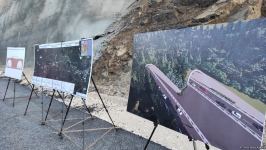 Представители дипкорпуса осмотрели тоннель, строительство которого завершается на автодороге Ахмедбейли-Физули-Шуша (ФОТО)